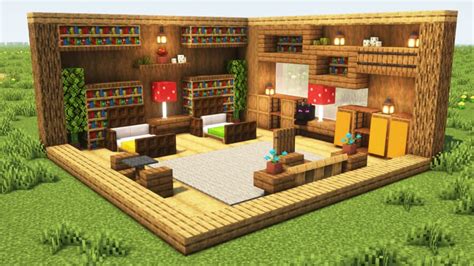 inside of a minecraft house